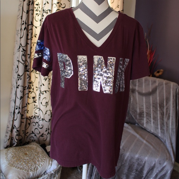 Sequin PINK T-Shirt SOLD!! - Picture 2 of 6